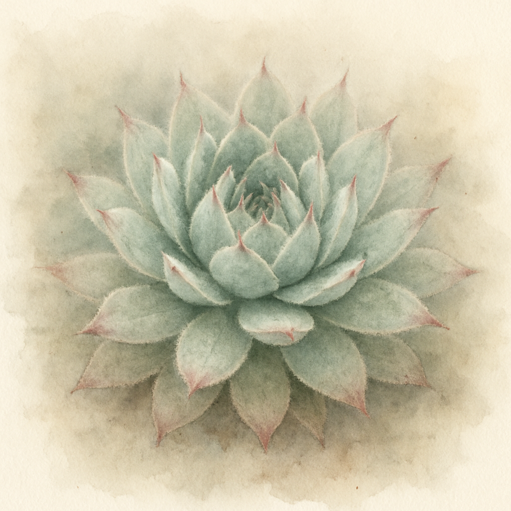 Sempervivum 'Spring Mist'