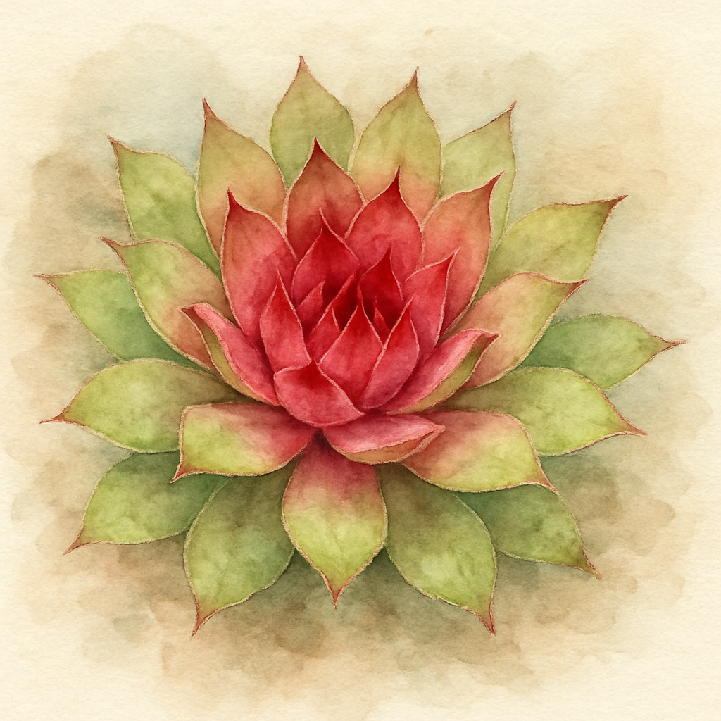 Sempervivum 'State Fair'