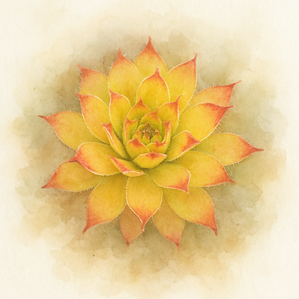 Sempervivum 'Sunray Magic'