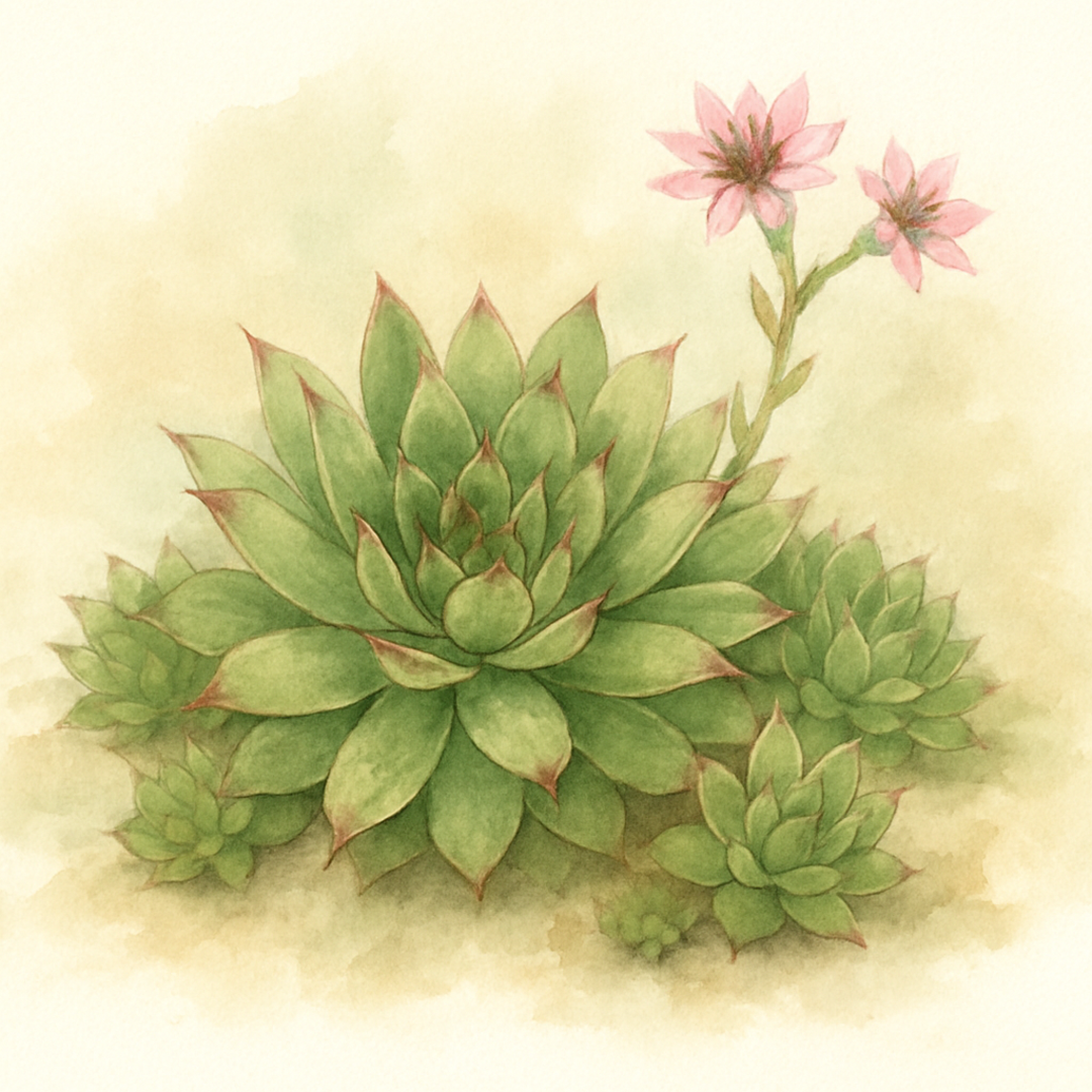 Sempervivum tectorum var. alpinum