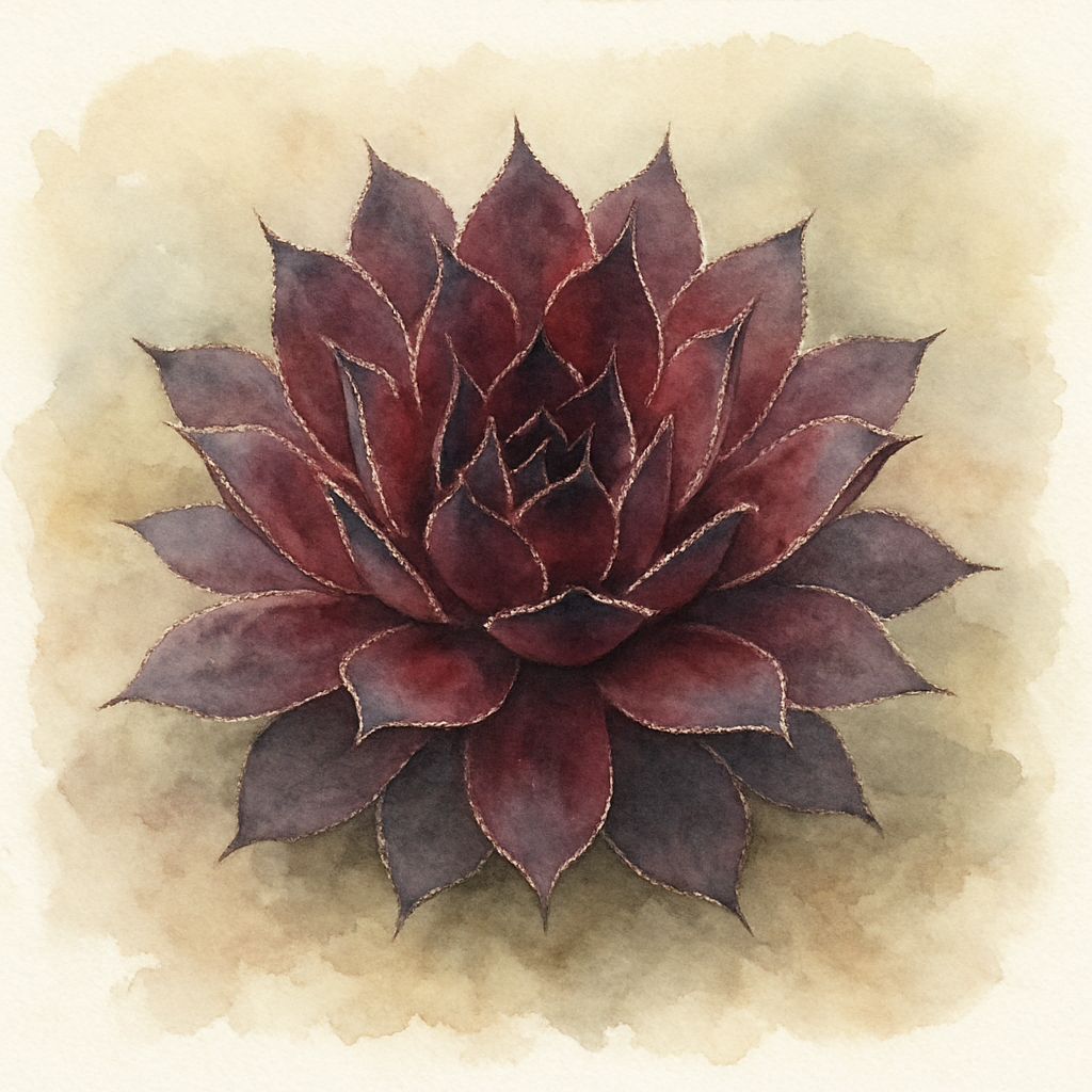 Sempervivum 'Tintenblut'