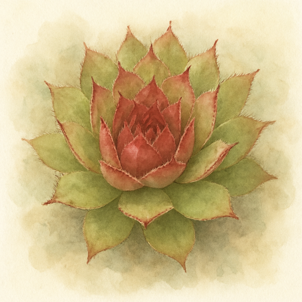 Sempervivum x fimbriatum 'Joy of Life'