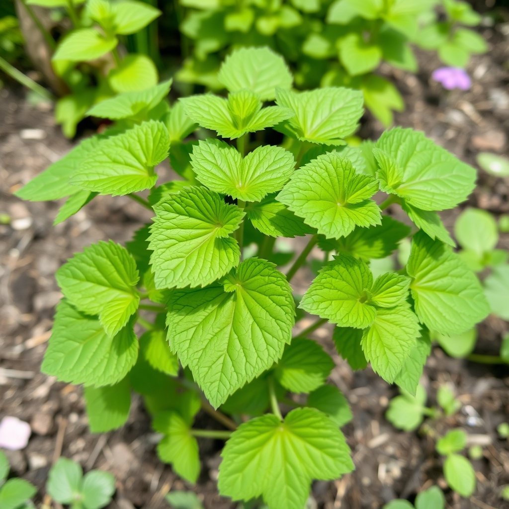 Shiso green (Perilla frutescens)