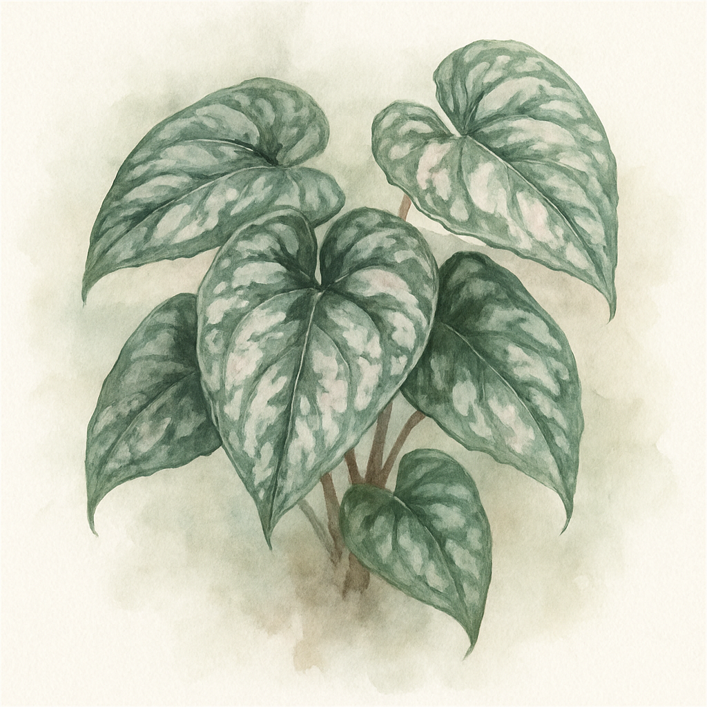 Silver Blush Anthurium