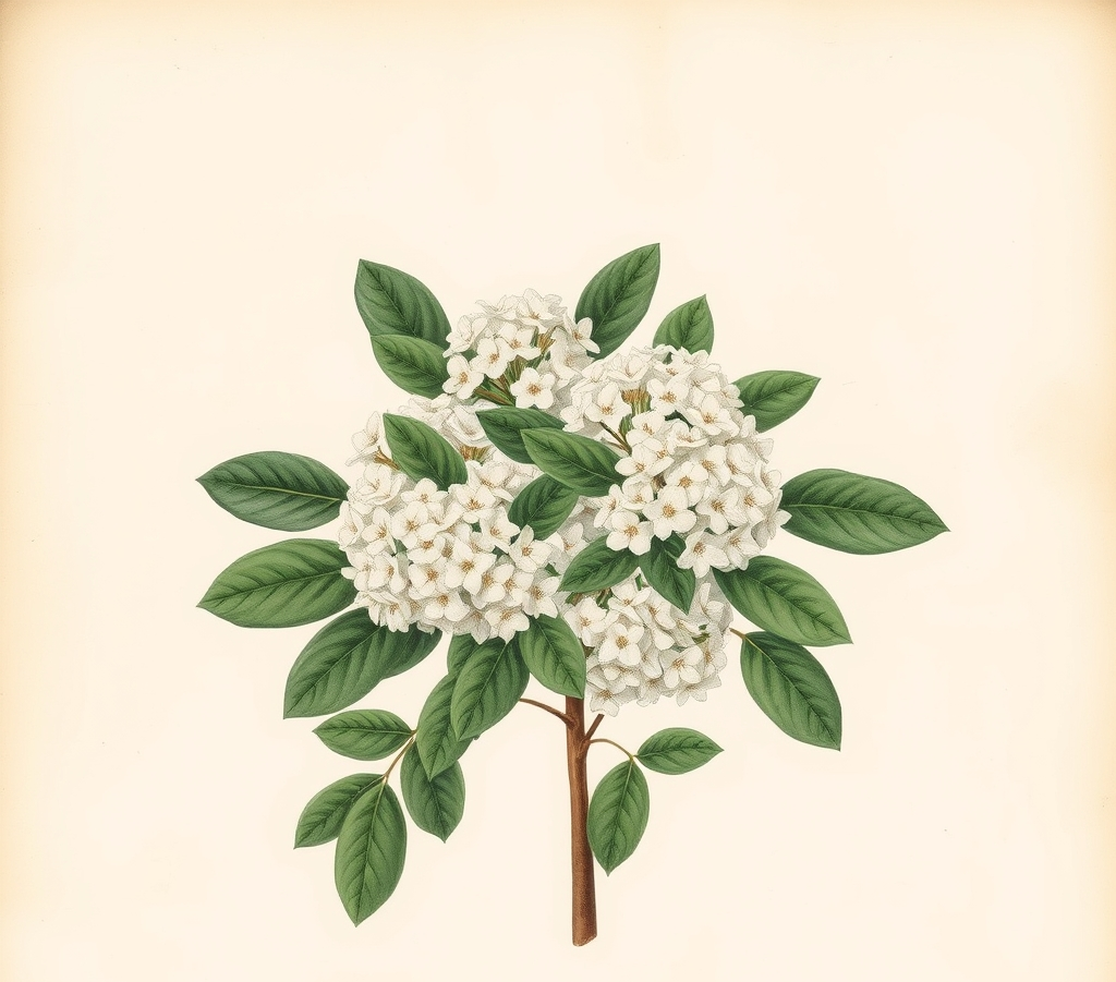 Skimmia japonica 'Fragrant Cloud' Shrub