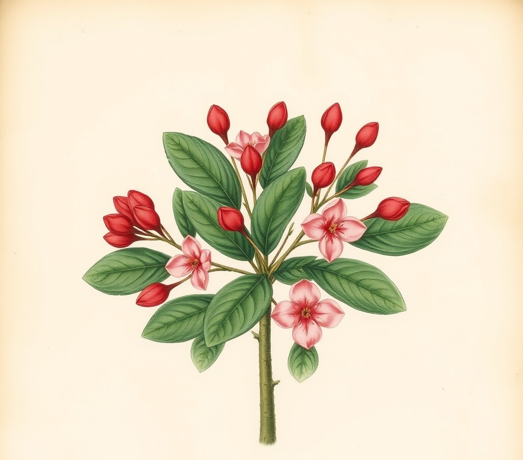 Skimmia japonica 'Rubella' Shrub