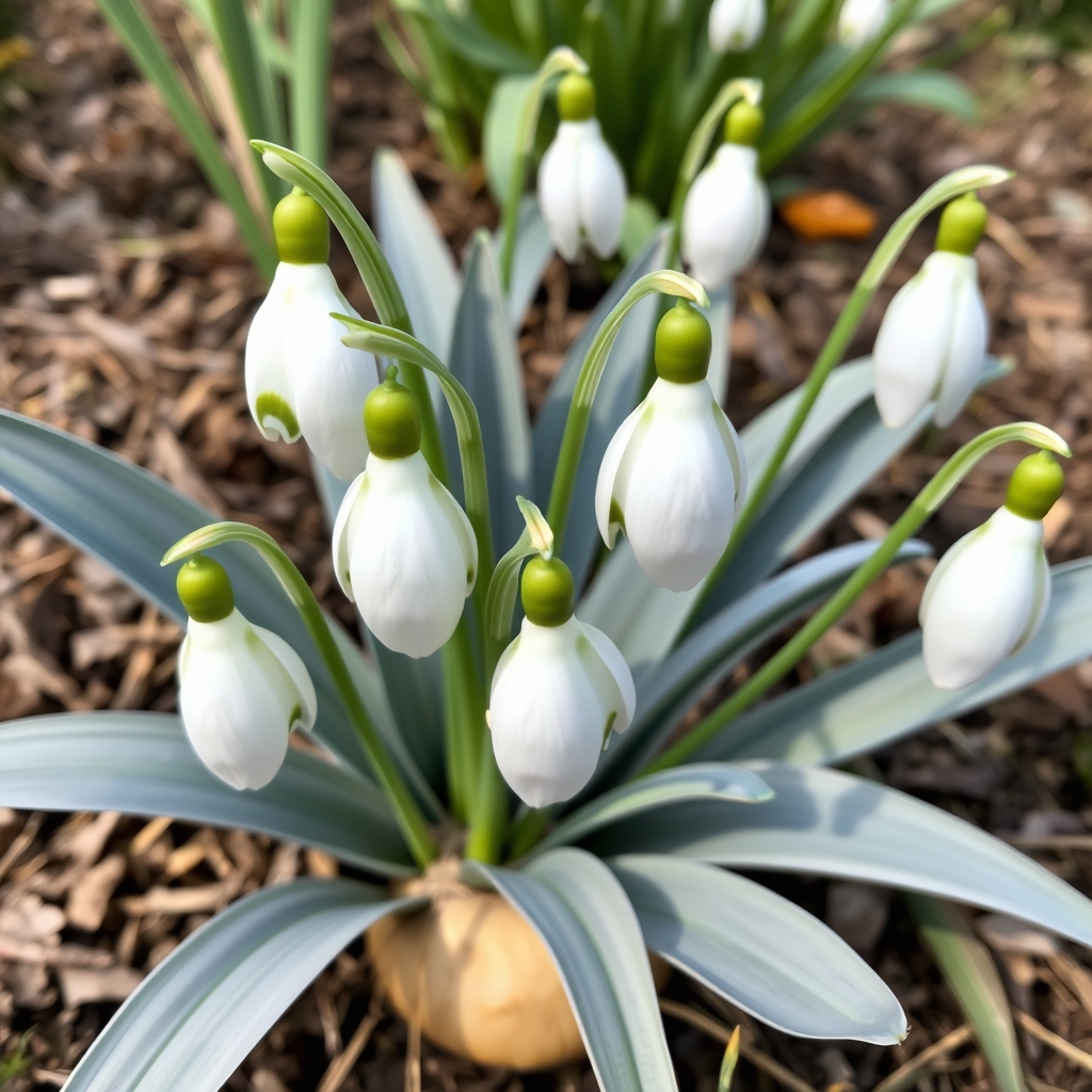 Snowdrop Galanthus elwesii