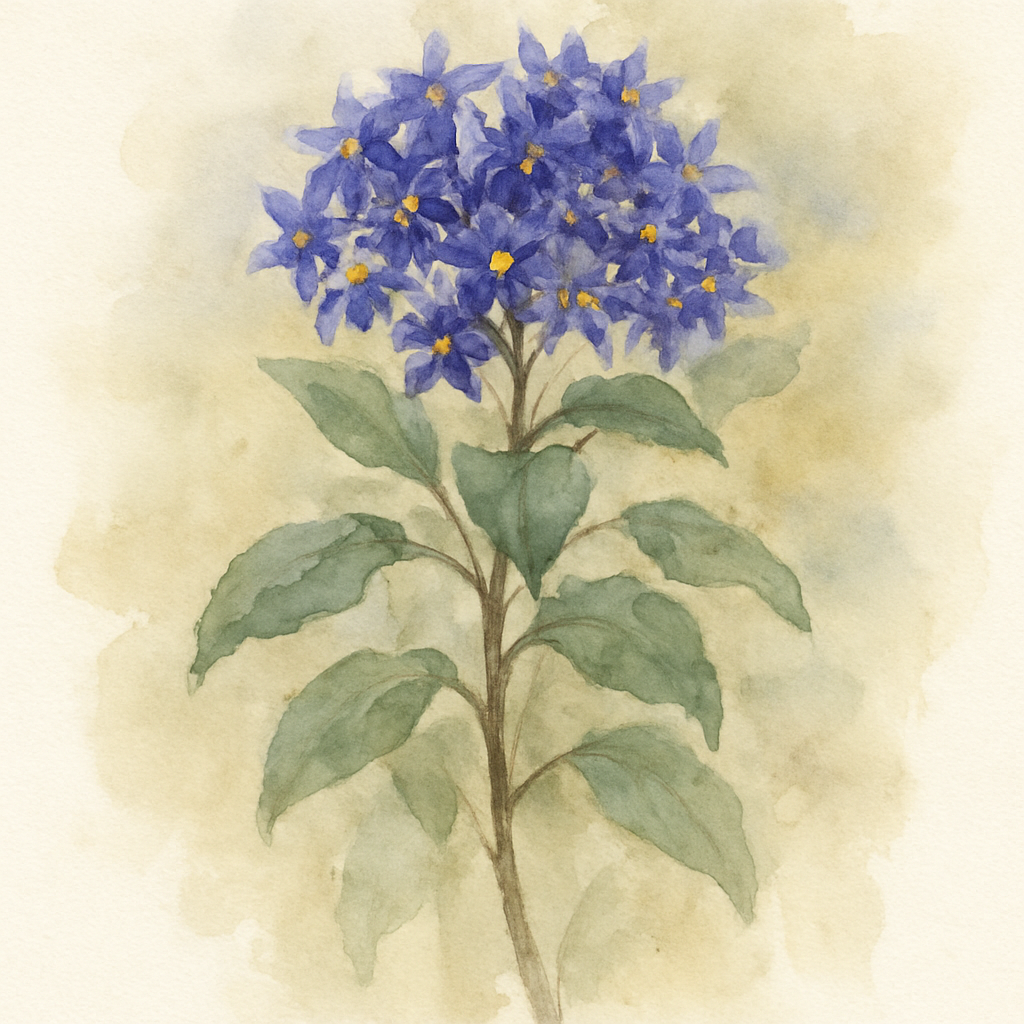 Solanum crispum Glasnevin