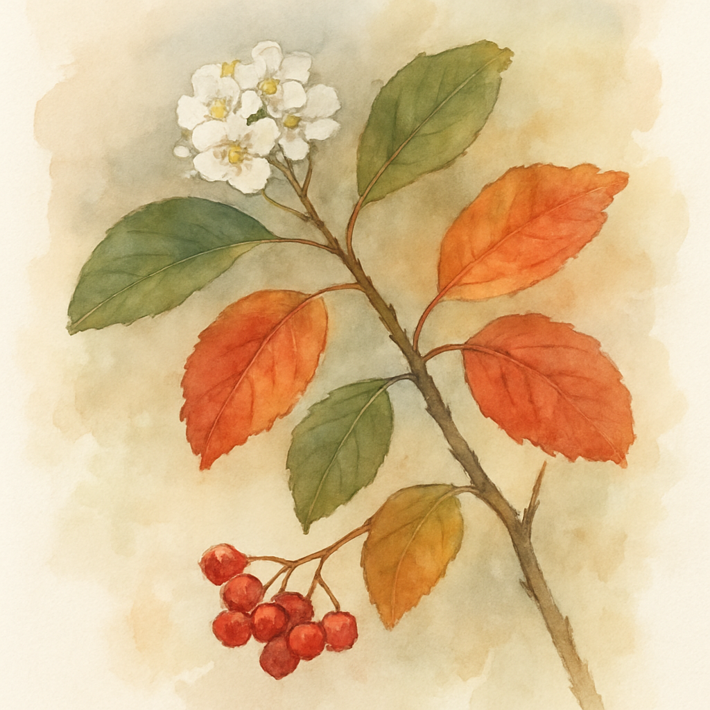 Sorbus aronioides Chokeberry Leaved Rowan