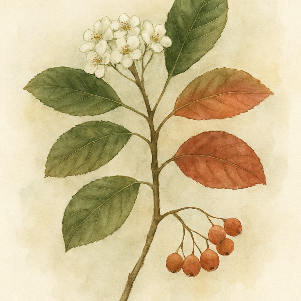 Sorbus caloneura Beautifully Veined Mountain Ash