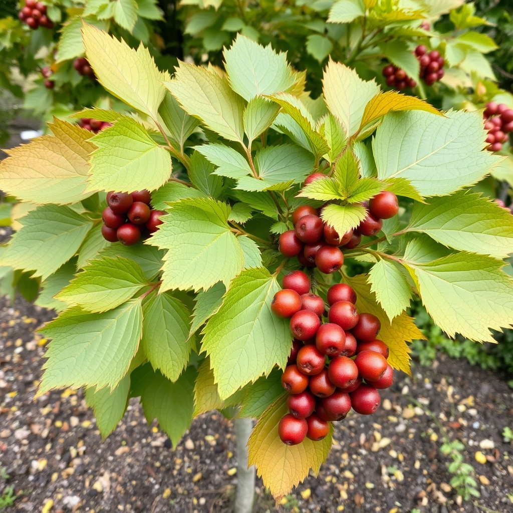 Sorbus megalocarpa Large Leaved Rowan