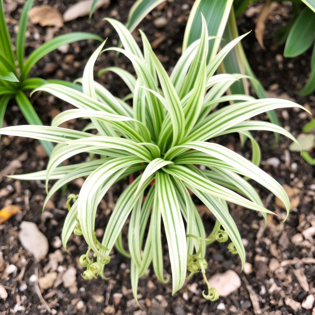 Spider Plant Variegated