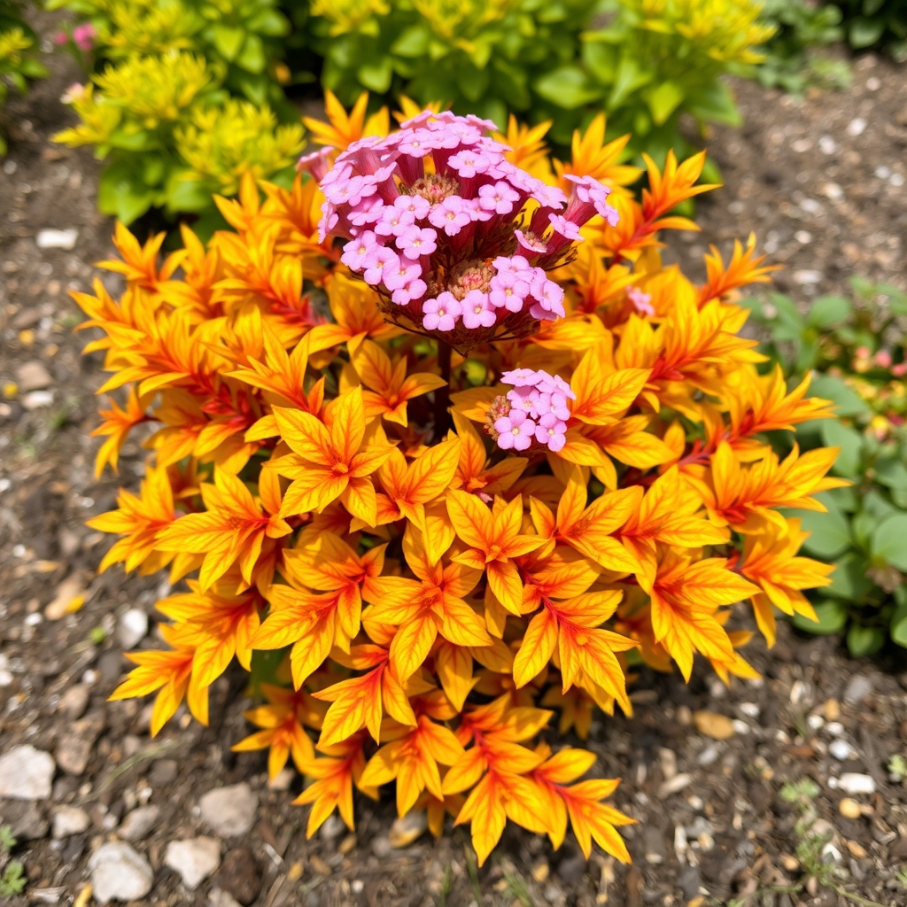 Spiraea japonica ‘Gold Flame’