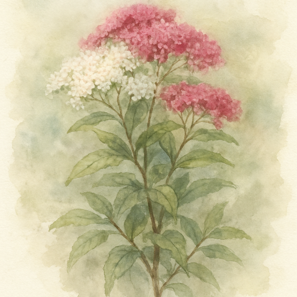 Spiraea japonica ‘Shirobana’