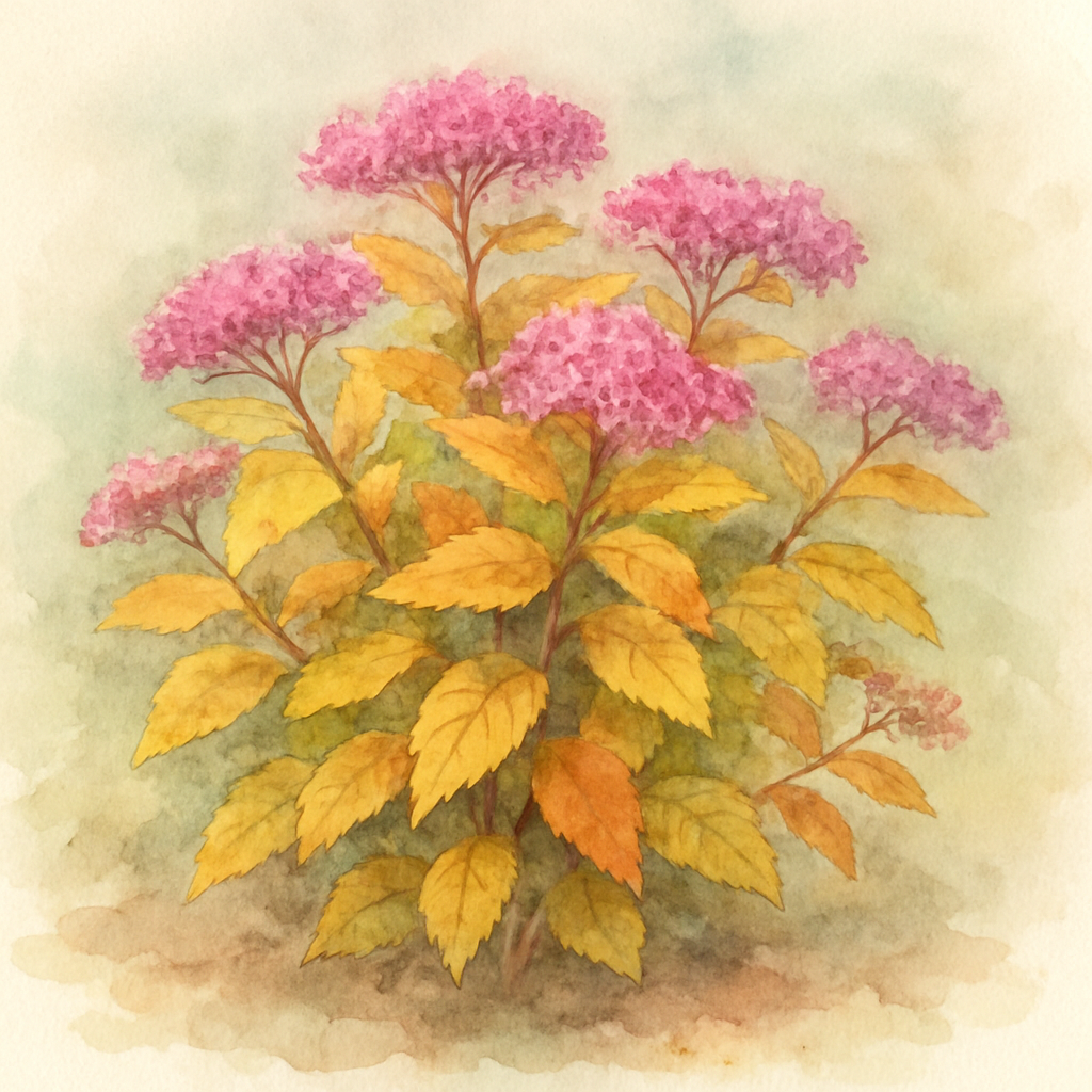 Spiraea Goldflame