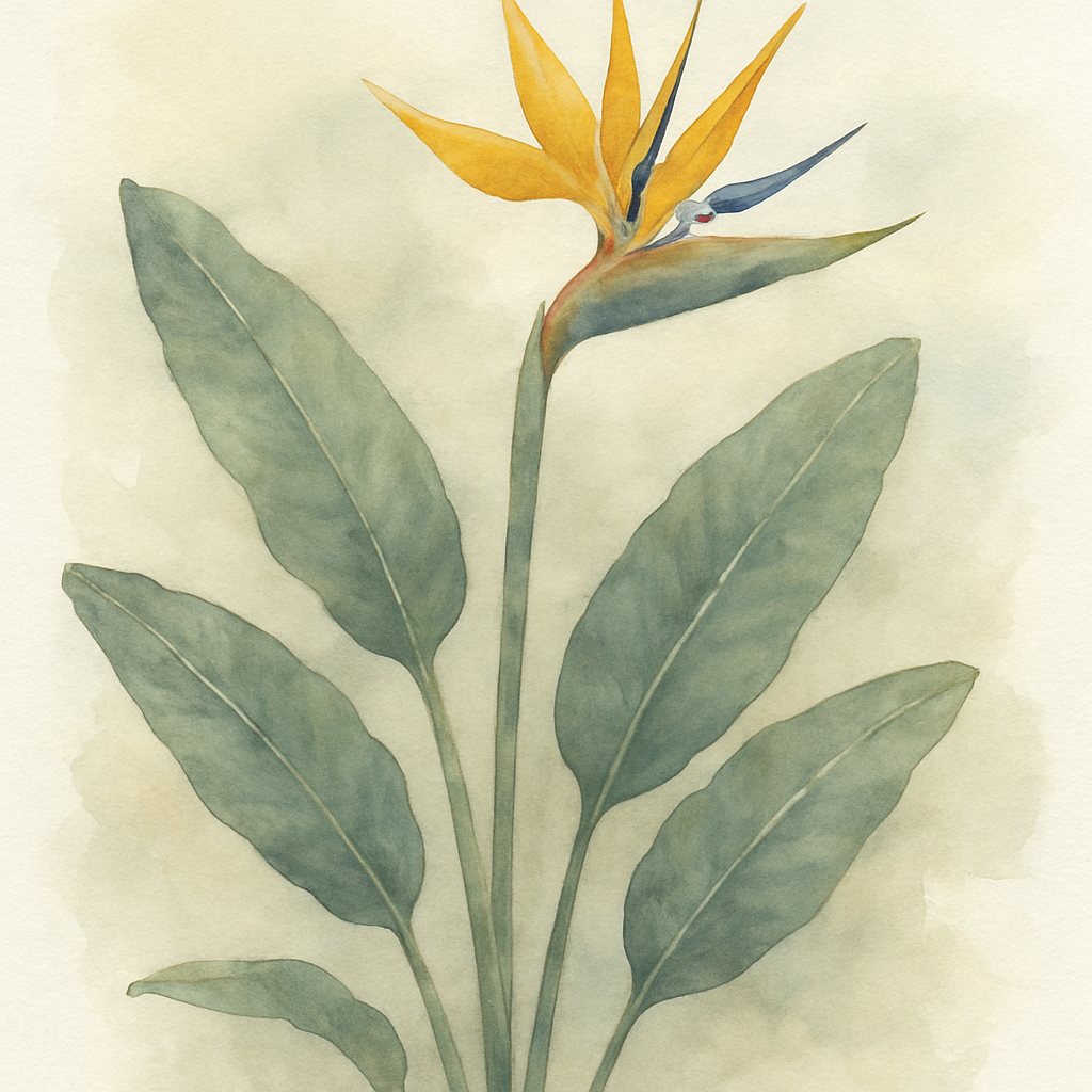 Strelitzia reginae ‘Mandela’s Gold’