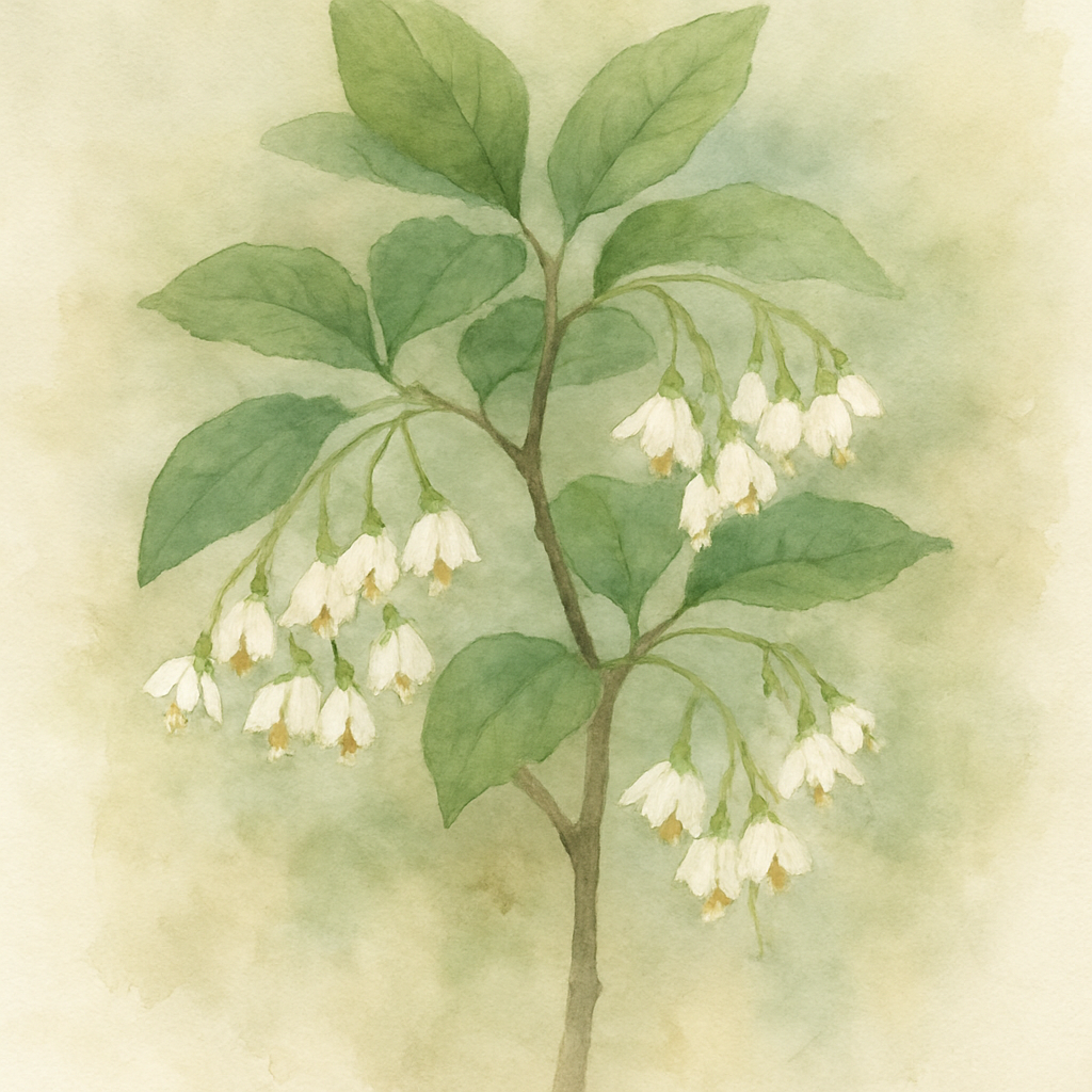 Styrax hemsleyanus - Hemsley's Fragrant Snowbell Tree