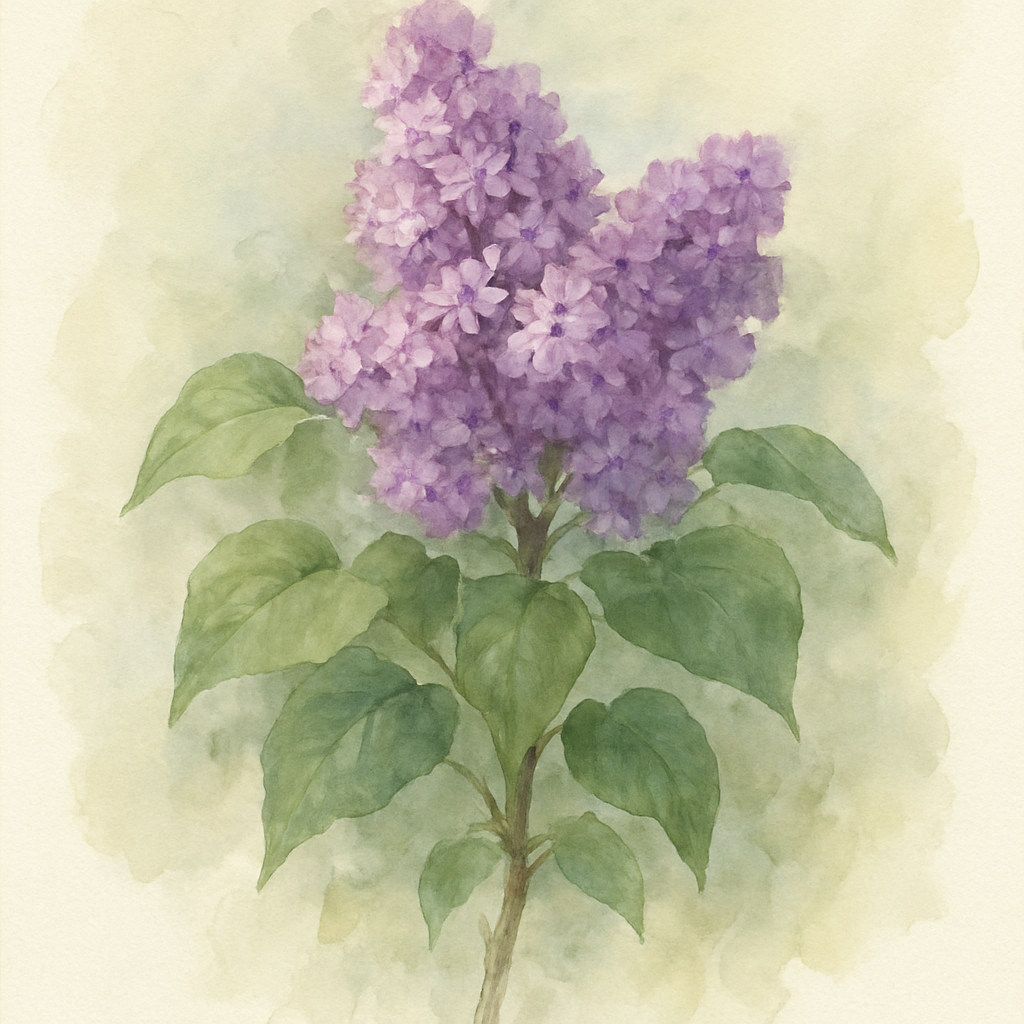 Syringa vulgaris Katherine Havemeyer