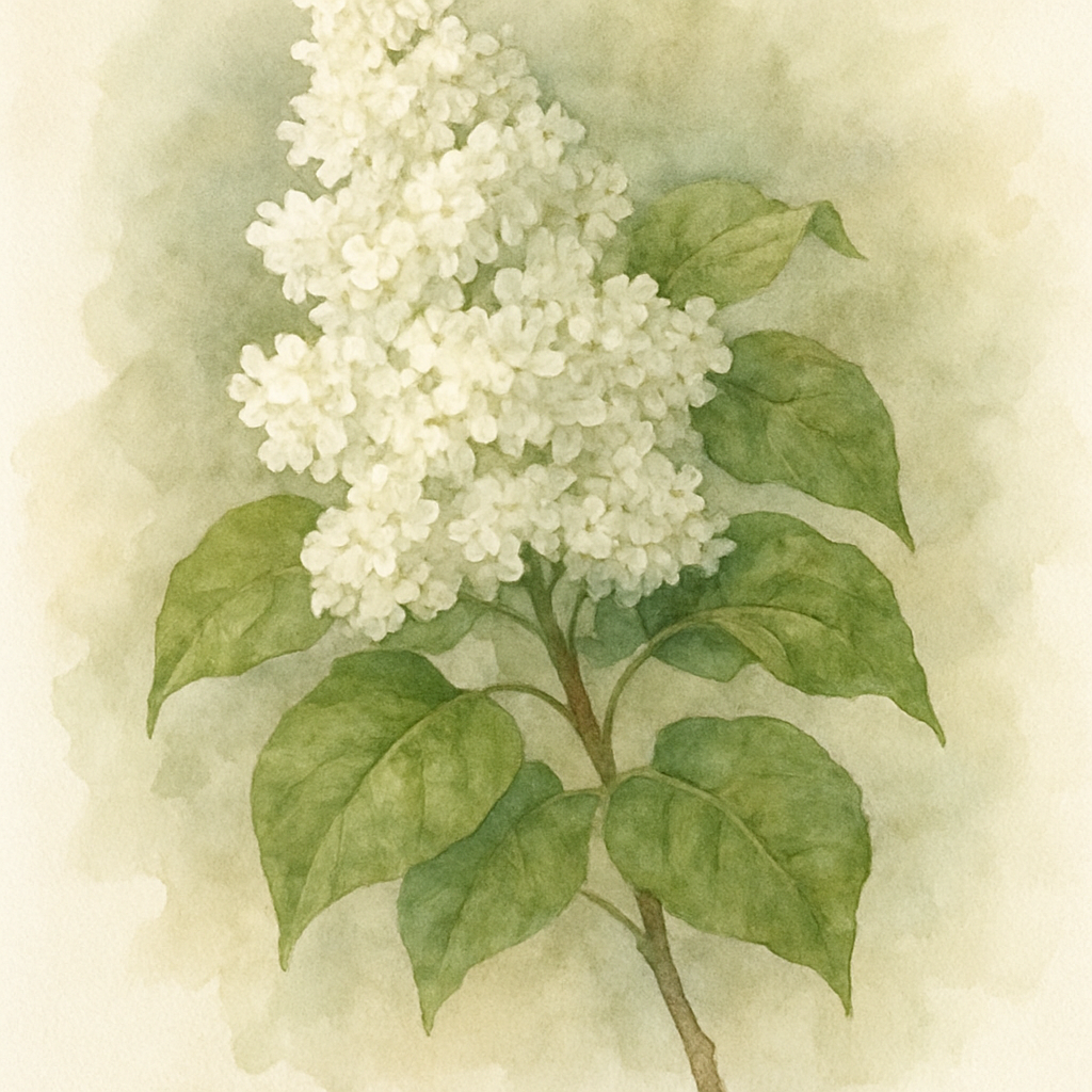 Syringa vulgaris Madame Lemoine