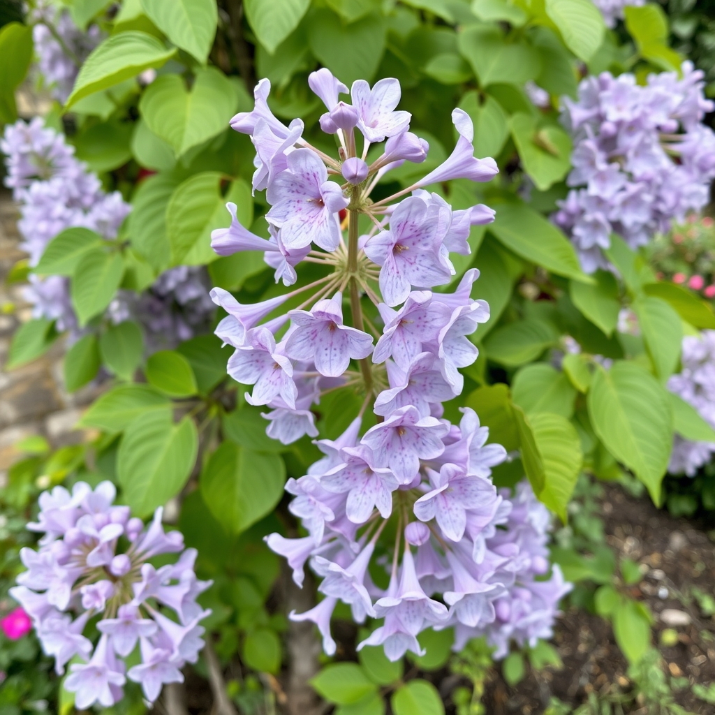 Syringa vulgaris 'Michel Buchner'