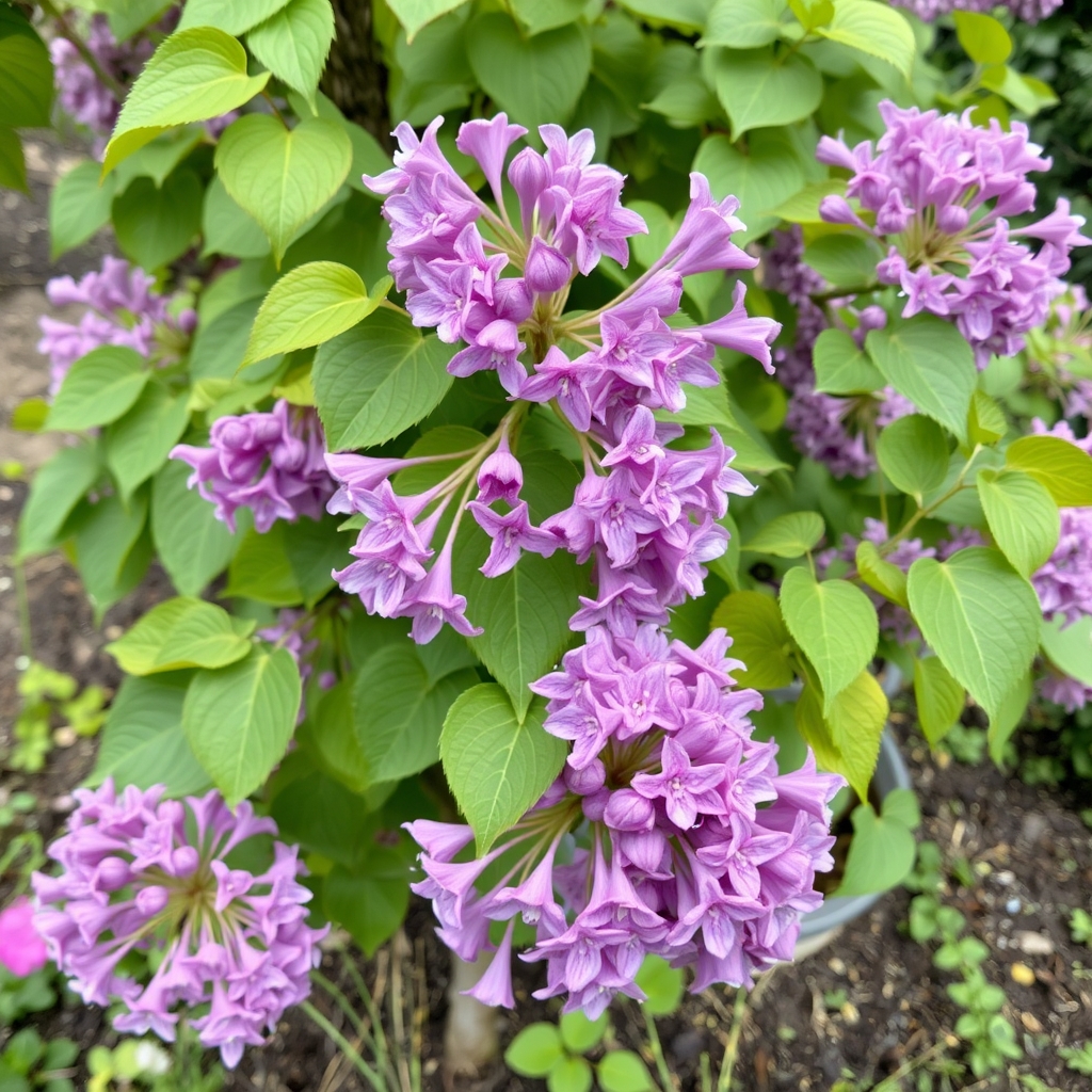 Syringa vulgaris 'Prince Wolkonsky'