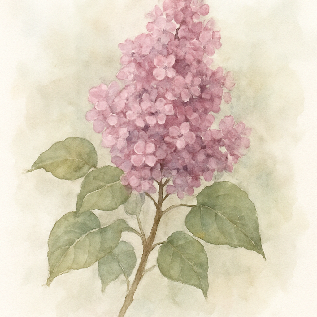 Syringa vulgaris 'Prince Wolkonsky'