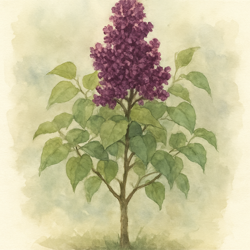 Syringa vulgaris 'Souvenir de Louis Spaeth' Tree