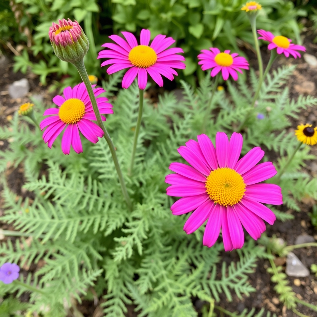 Tanacetum coccineum Brenda