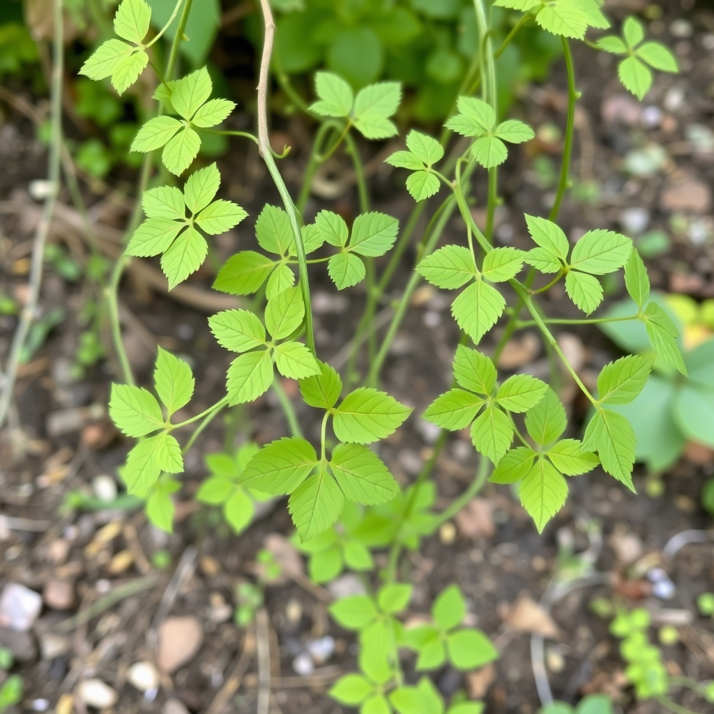 Tea vine: Sweet tea vine (Gynostemma pentaphyllum)