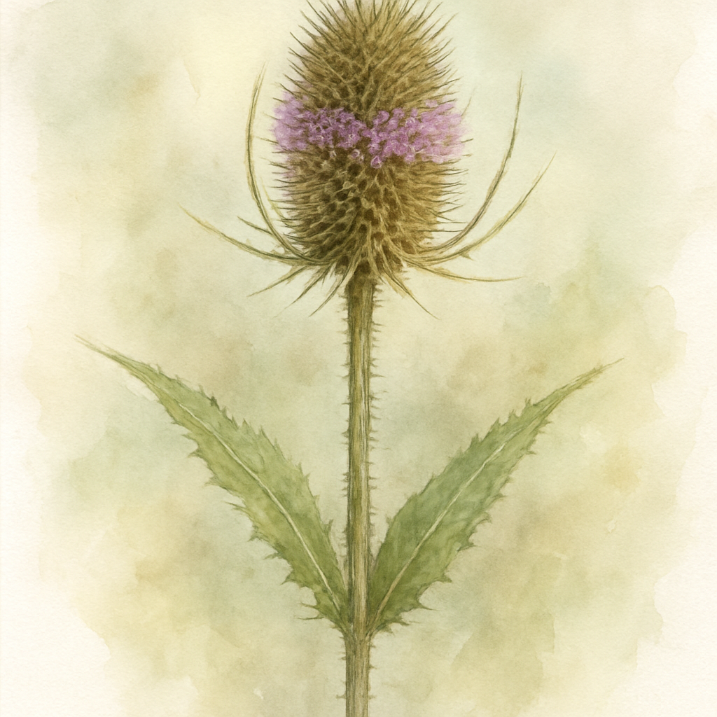 Teasel Dipsacus fullonum