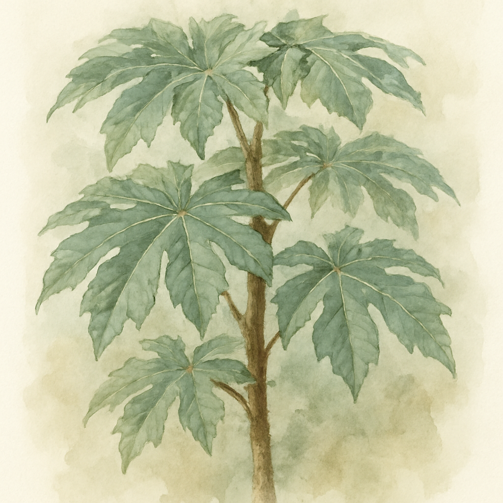 Tetrapanax papyrifer ‘Rex Group’ Big Plant Nursery selection