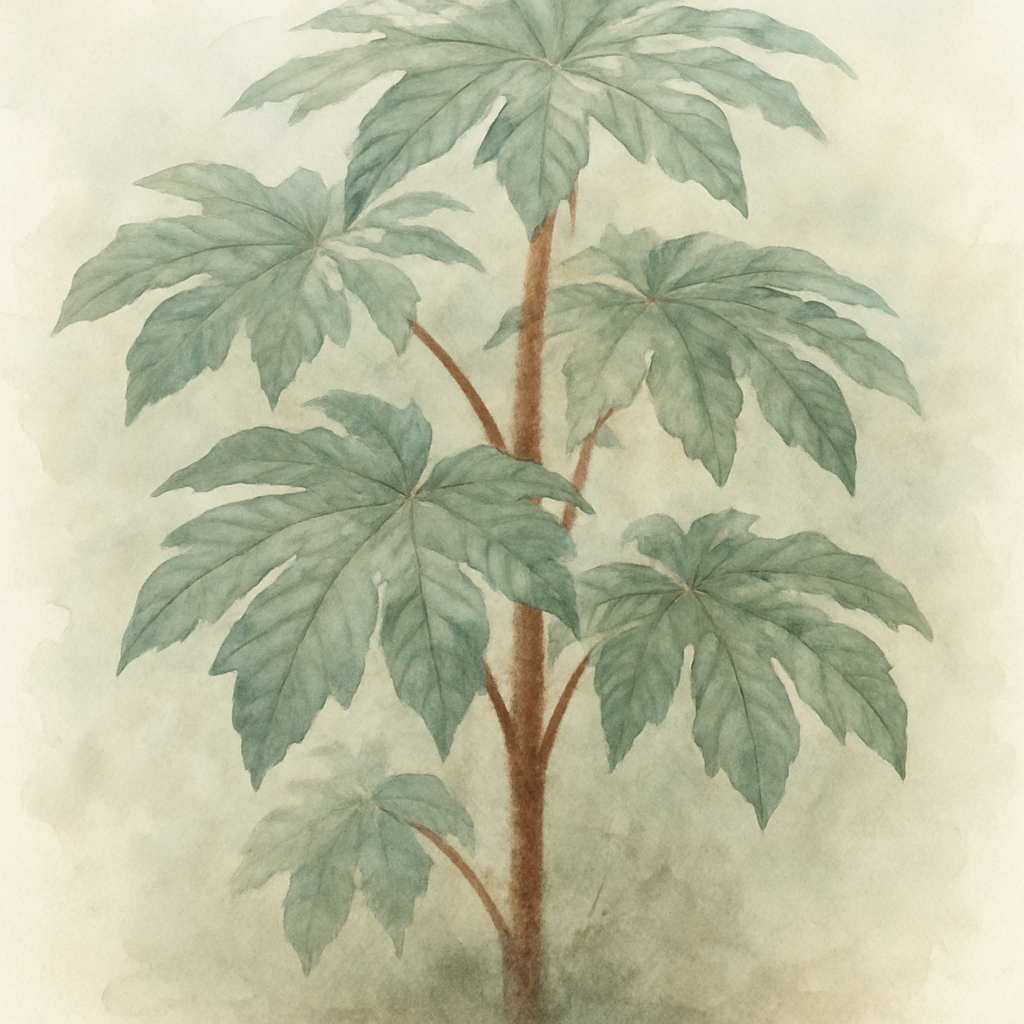 Tetrapanex papyrifer 'Rex'