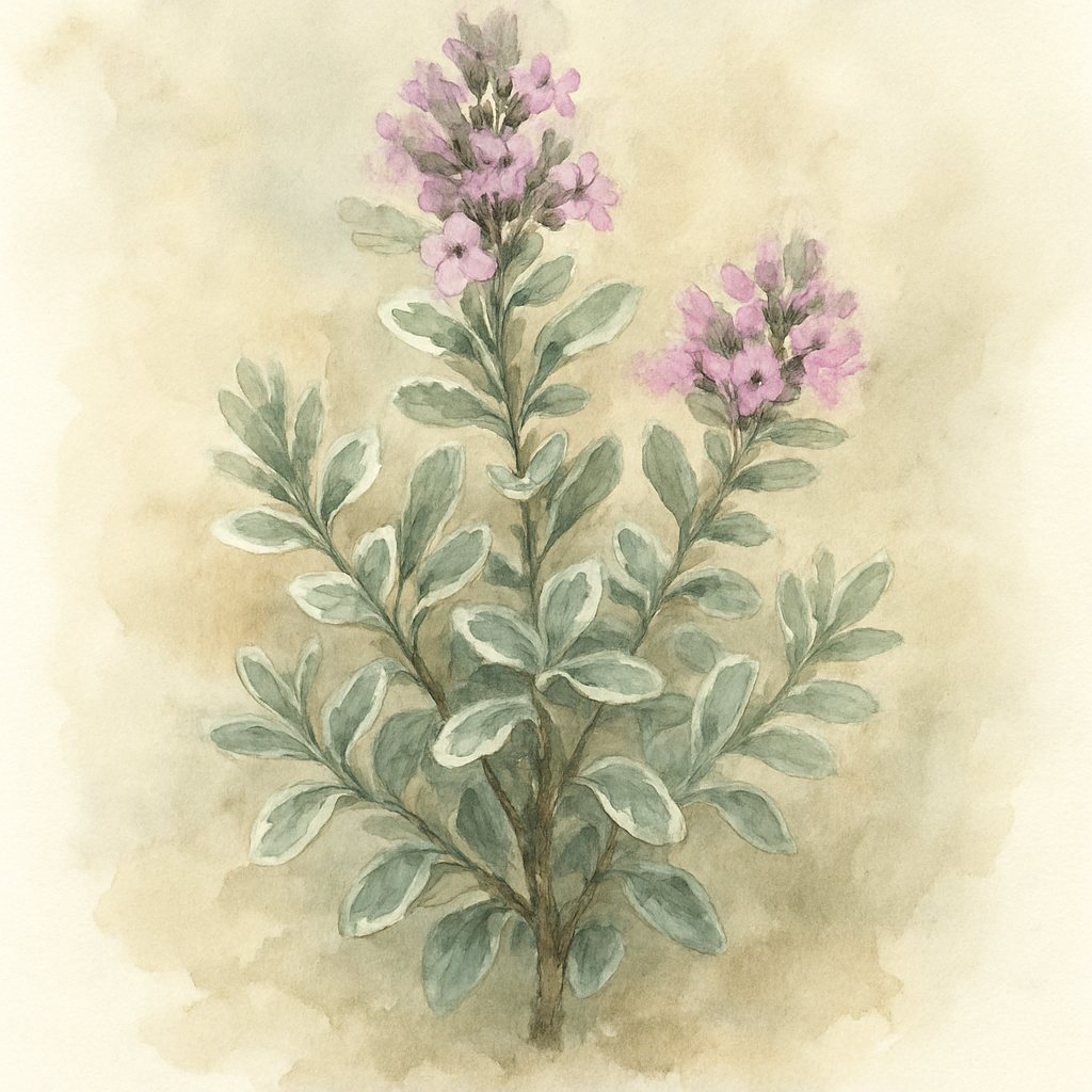 Thymus vulgaris 'Silver Queen'