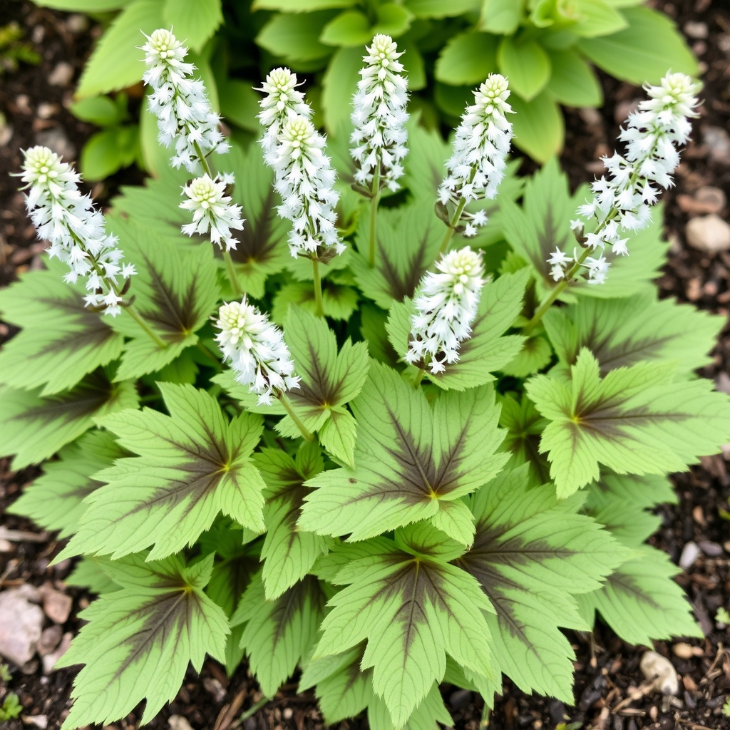 Tiarella ‘Angel Wings’