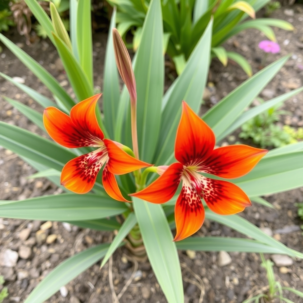Tigridia ‘Red Hot Tiger’