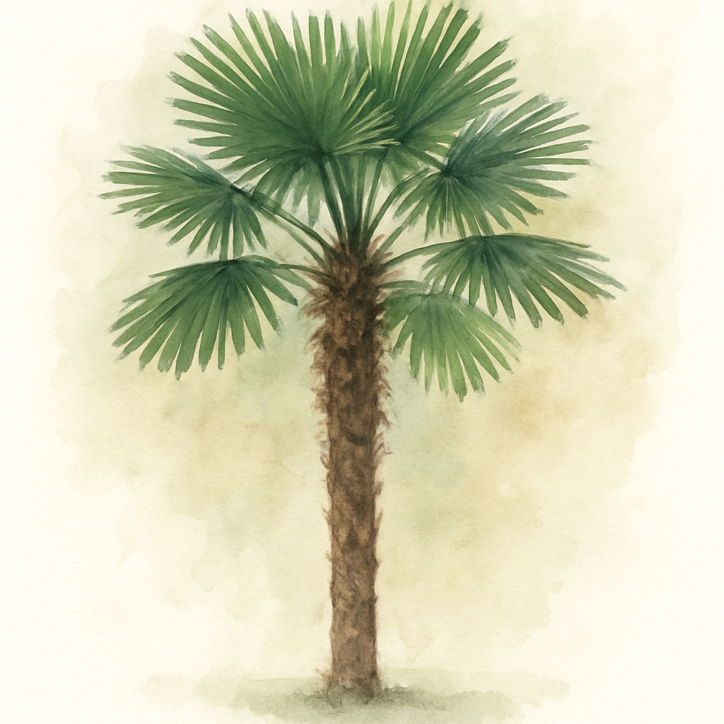Trachycarpus fortunei Windmill Palm, Chusan Palm