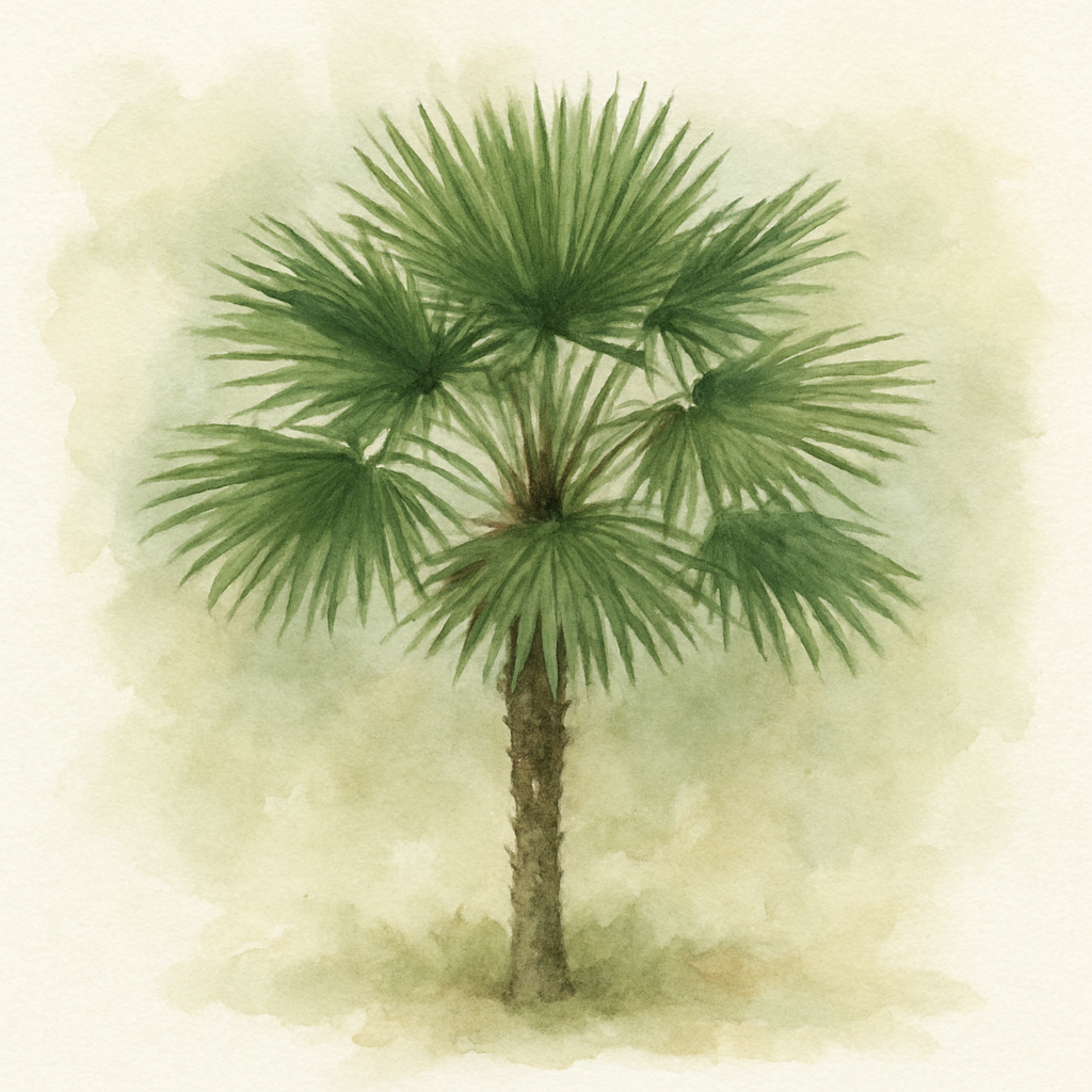 Trachycarpus wagnerianus x fortunei