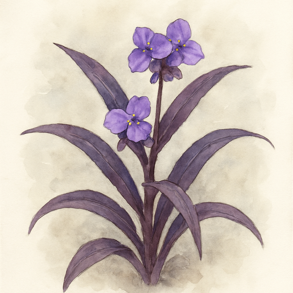 Tradescantia ‘Purple Sabre’
