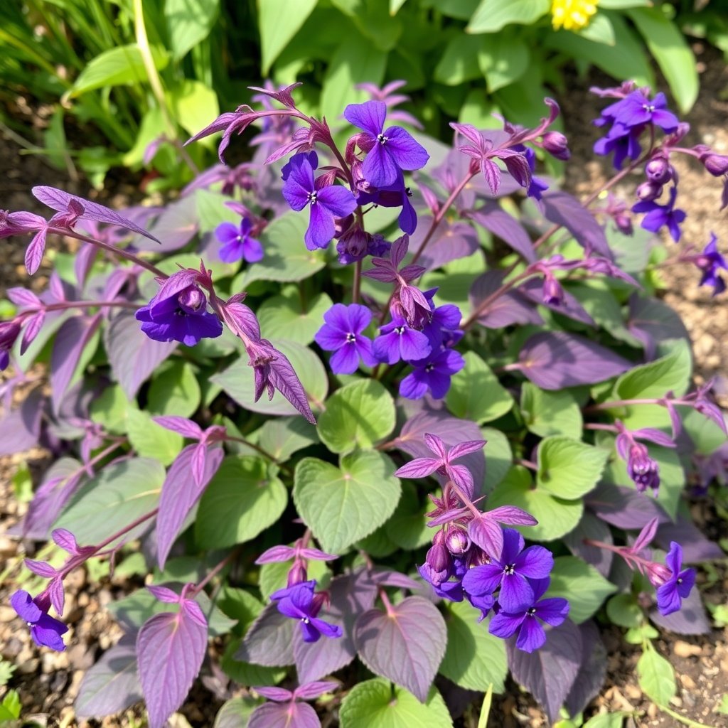 Spiderwort Concord Grape
