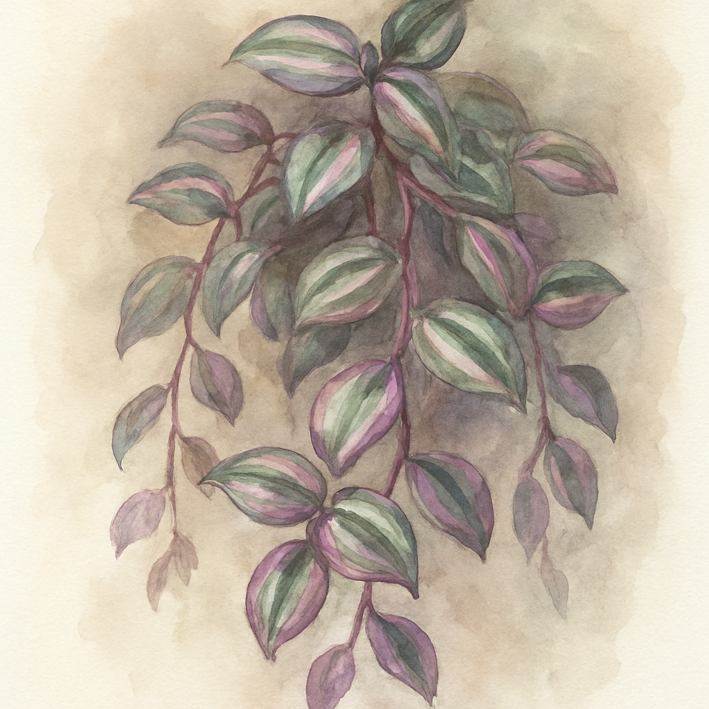 Tradescantia zebrina Flame Dance