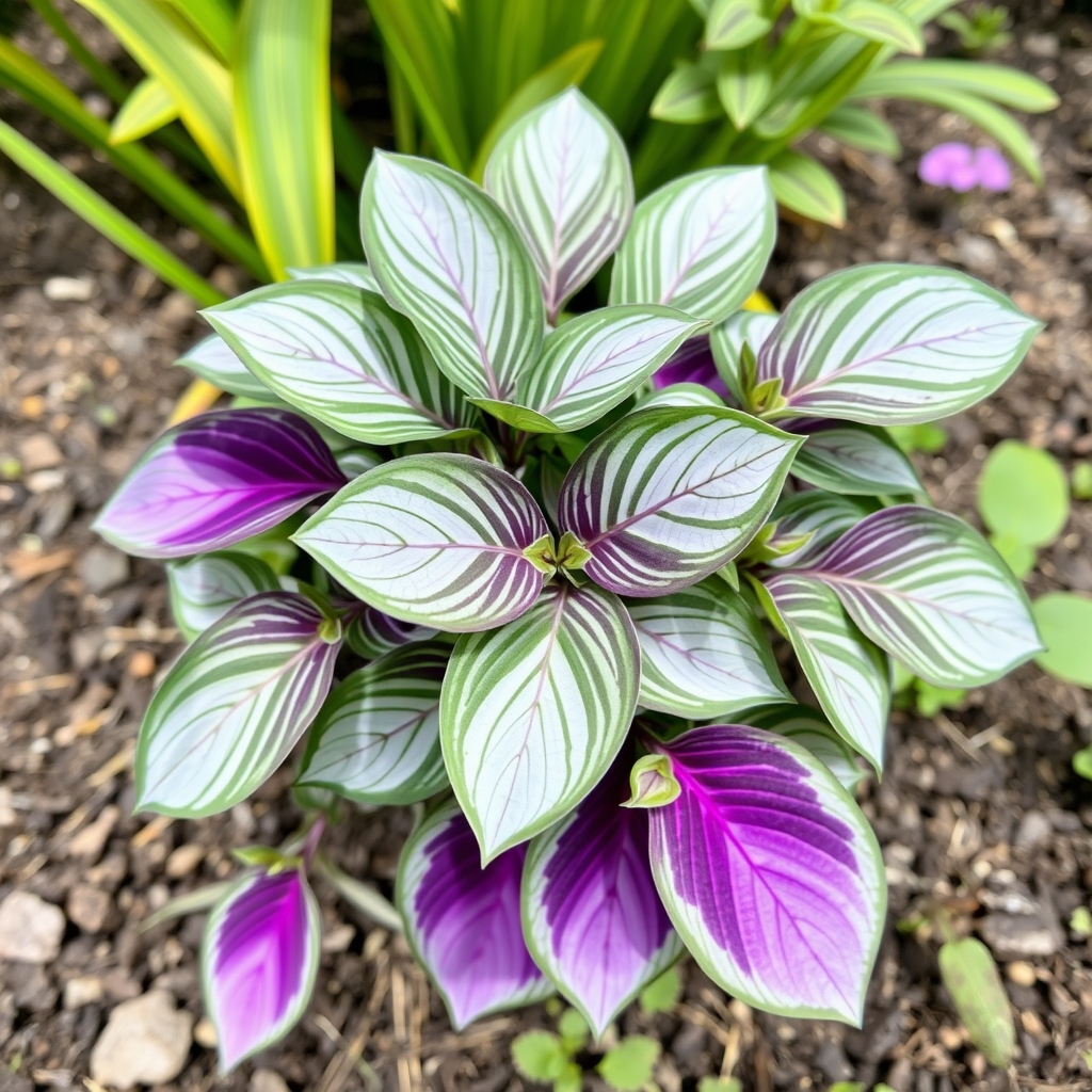 Tradescantia zebrina Inch Plant