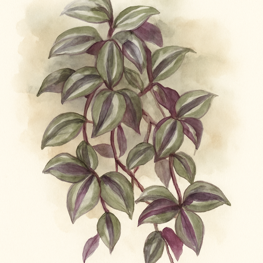 Tradescantia zebrina 'Violet Hill'