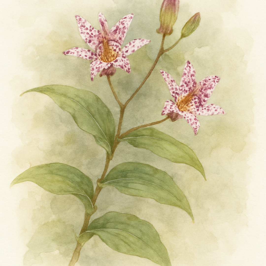 Tricyrtis formosana Stolonifera Group