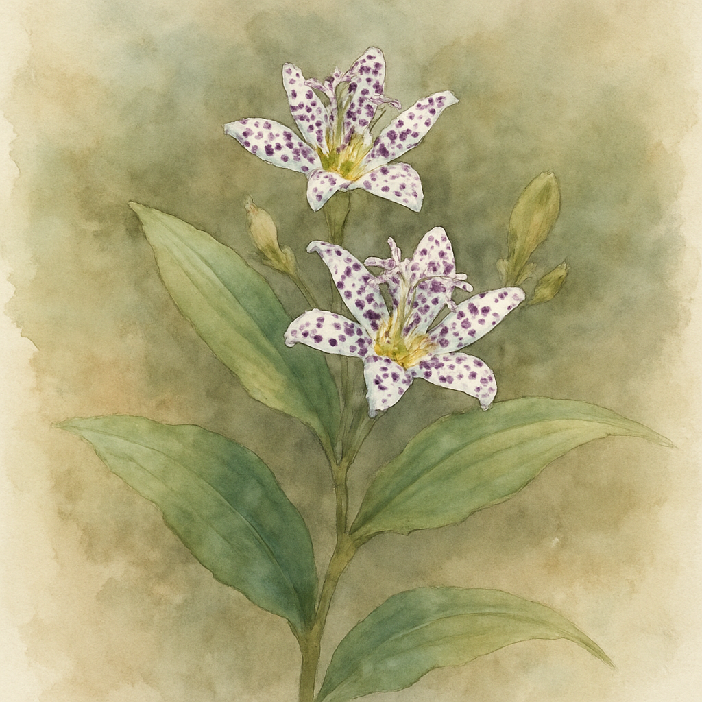 Tricyrtis hirta 'Hototogisu'