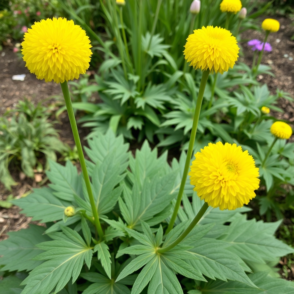 Trollius europaeus (European Globe flower)