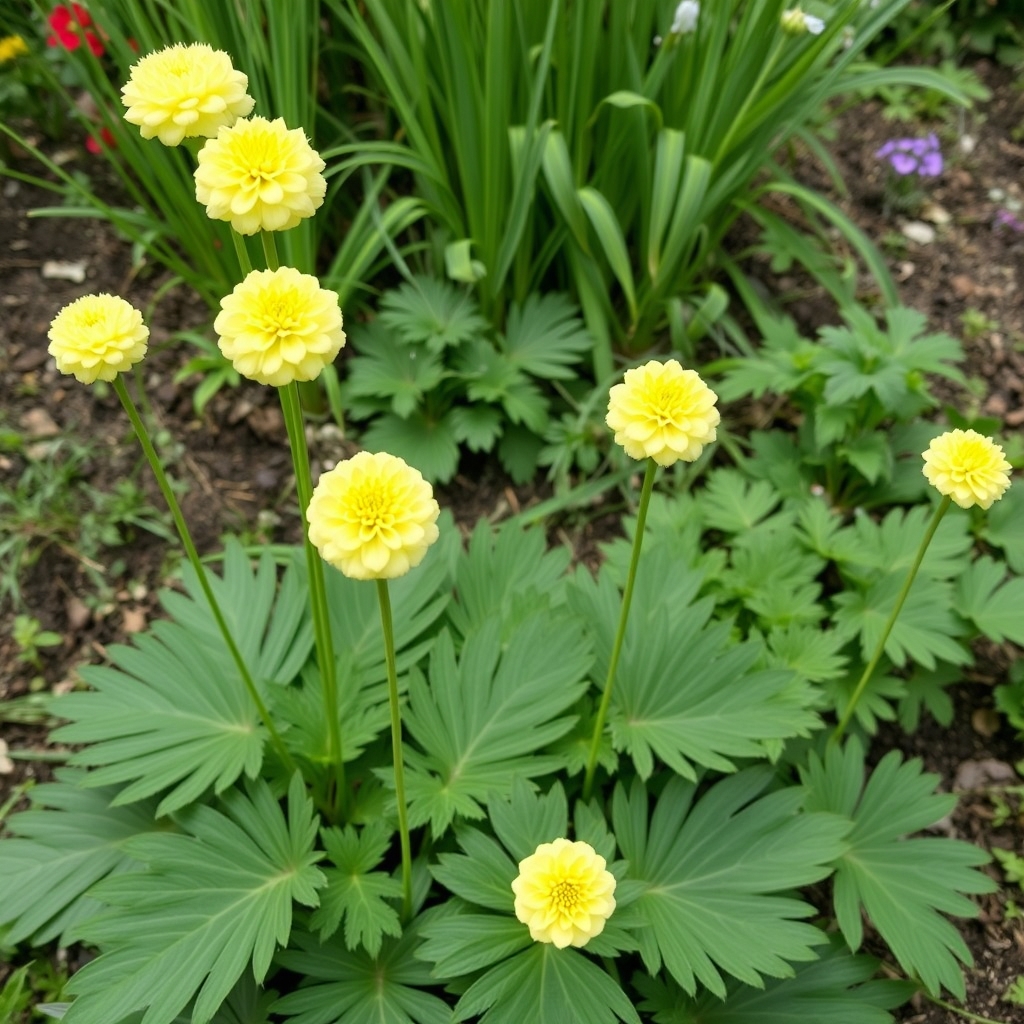 Trollius x cultorum ‘New Moon’