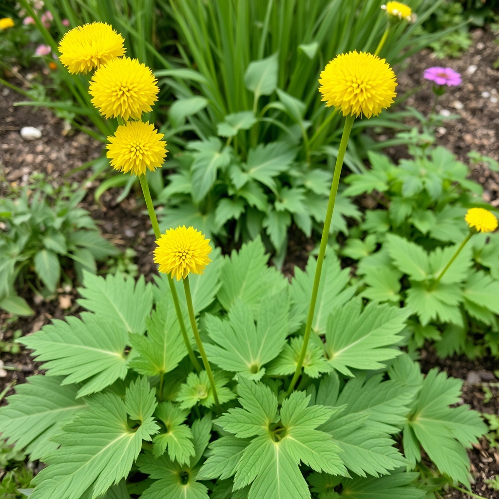 Trollius x cultorum Lemon Queen