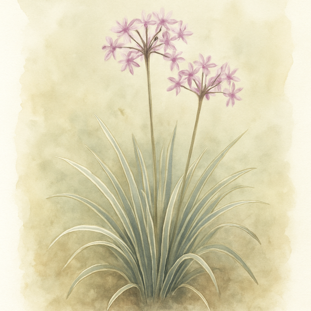 Tulbaghia violacea Silver Lace