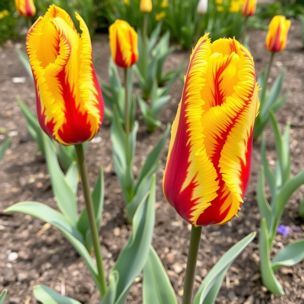 Tulip Flaming Parrot