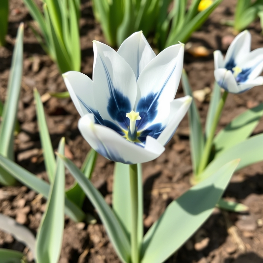 Tulip humilis Alba Coerulea Oculata
